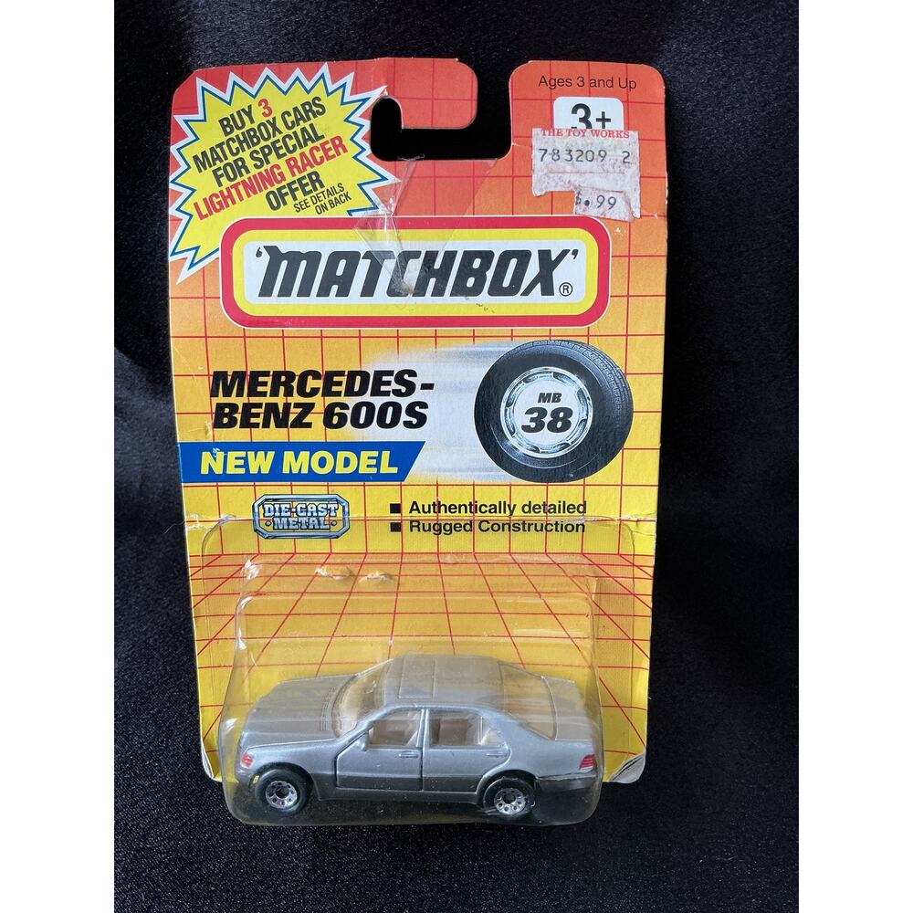 1993 Matchbox Mercedes Benz 600S